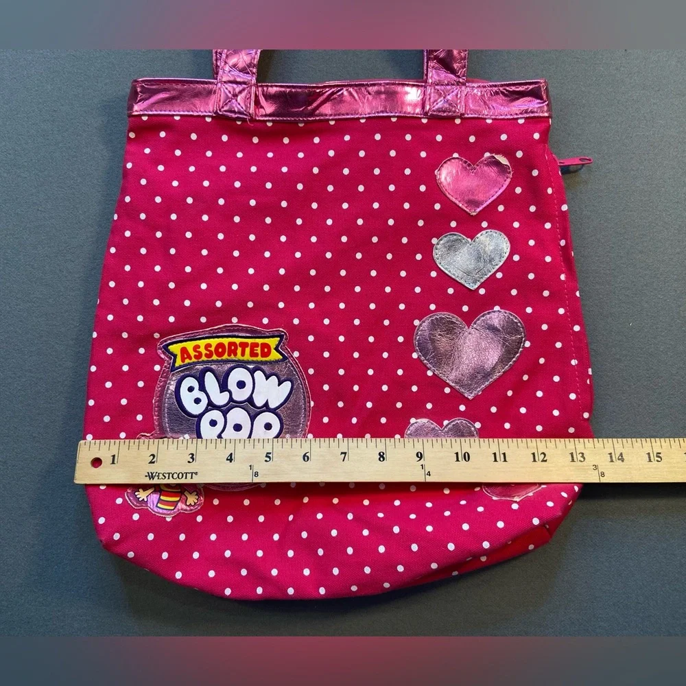 Loungefly Vintage Bag, Blow Pops, Pink Metalic, tote bag‎